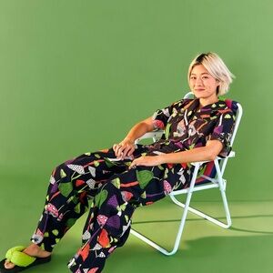 FARM Rio Multicolor Patterned Jumpsuit